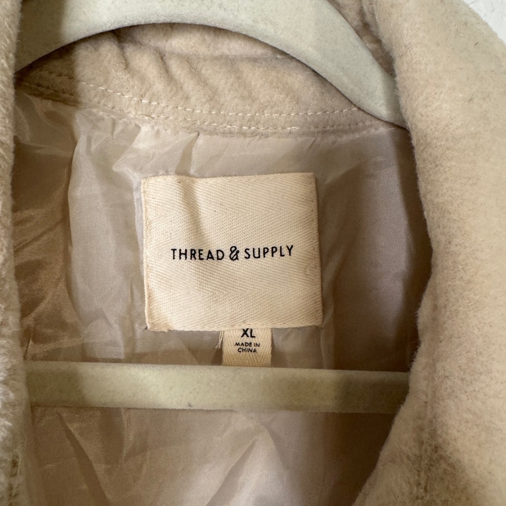 Thread & Supply Beige Shacket - Picture 5 of 11